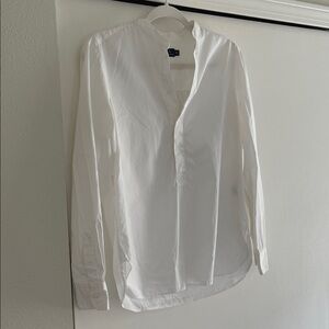 Ralph Lauren White Casual Button Down Shirt